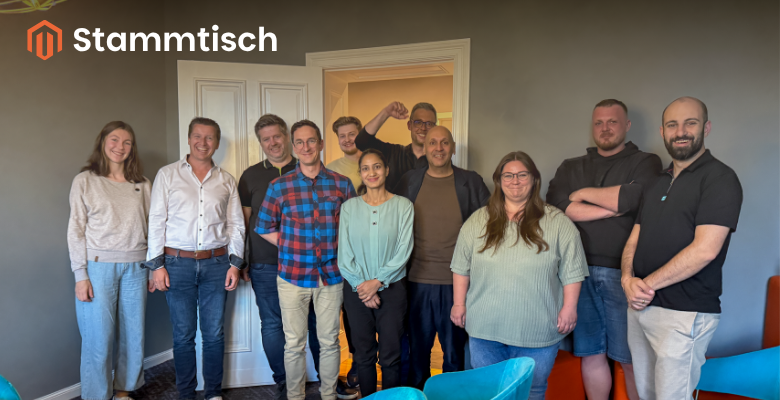 Magento Stammtisch Gruppenbild BER
