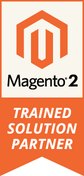 Magento 2 Trained Solution Partner badge
