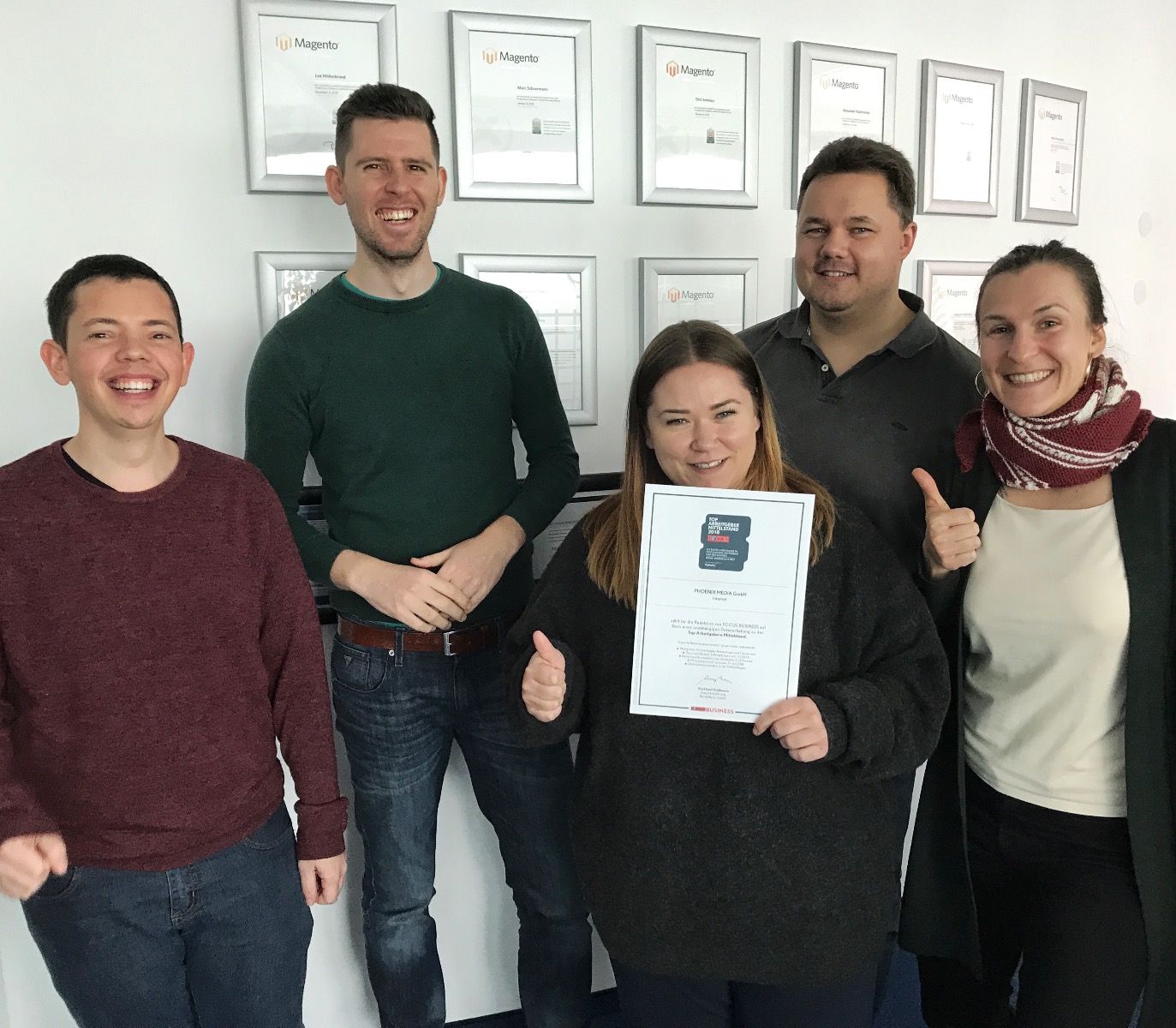 Auszeichnung TOP Arbeitgeber Mittelstand 2018